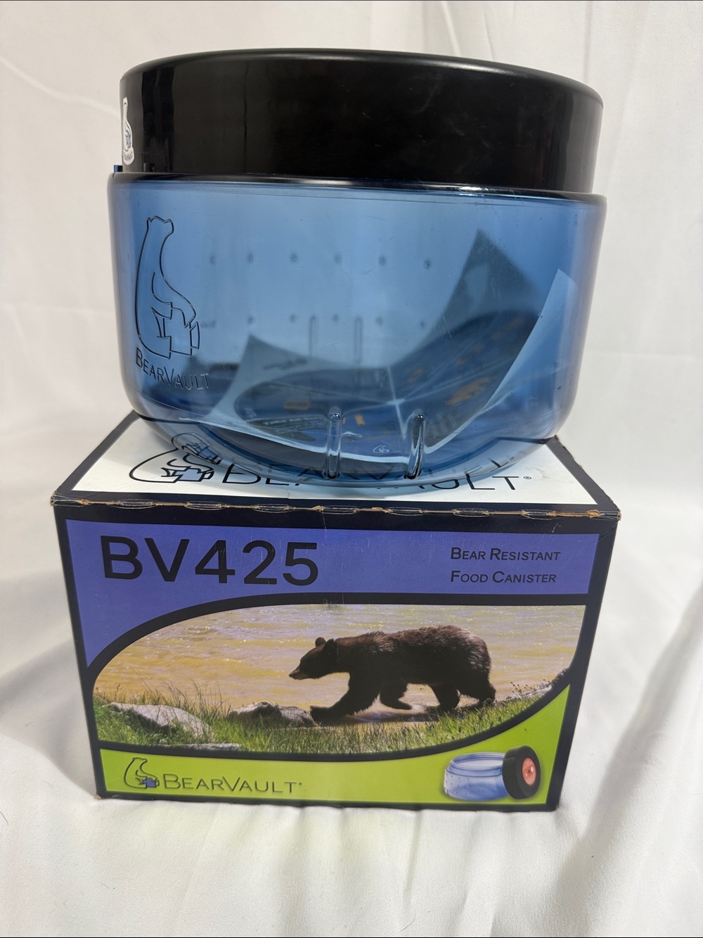 BV425 Blue Bear-Resistant Food Canister